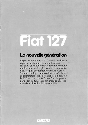 Catalogue brochure fiat - catalogue, 3e