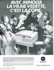 1982 ADVERTISING ADVERTISEMENT 065 MINOLTA the photocopier