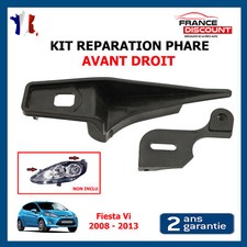 Patte de Fixation Phare Avant Droit prévu pour Ford Fiesta VI de 2008 à 2013