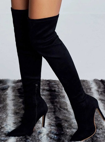 Bottes chaussettes bout - ,