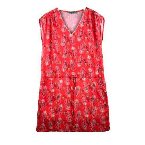 Hippie robe femme rose - l,