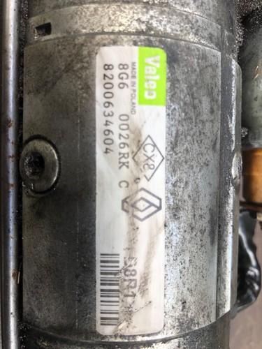 Demarreur renault espace 2 - renault,
