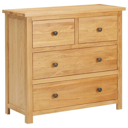 Bois chêne massif - de, commode
