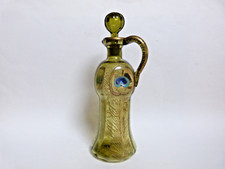 rare carafe verre émaillé