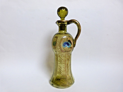 Rare carafe verre émaillé - rare,