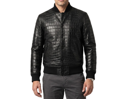 Veste cuir bombardier - veste,