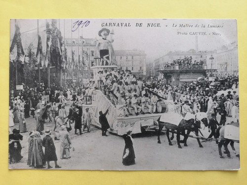 Cpa 1910 carnaval nice en - 1910, de