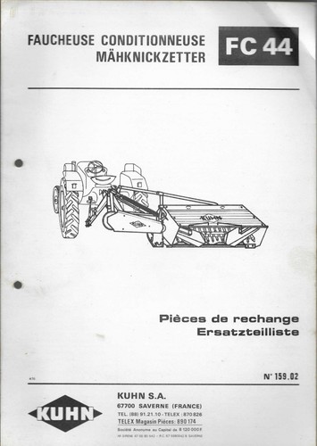 Catalogue pièces rechange - catalogue,