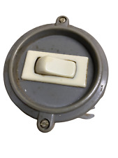 OLD SOFT BUTTON SWITCH NOT PORCELAIN SOCKET BAKELITE 