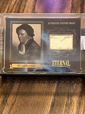 LEONHARD EULER 2024 ETERNAL CUTS SWISS POLYMATH HANDWRITING LETTER RELIC /75!!!!