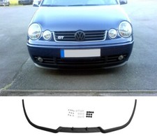 Pour VW Polo 9N Spoiler Lèvre Lame Inférieure Jupe De Pare-Choc Avant Noir 01-05