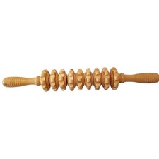 Rouleau massant en bois 9