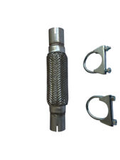 FLEXI PIPE FOR VAUXHALL CORSA D E EXHAUST FLEXIBLE REPAIR TUBE JOIN CONNECTOR