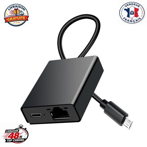 Adaptateur ethernet micro usb - adaptateur,