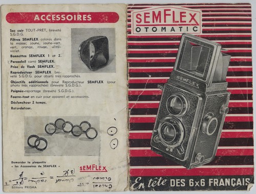 Mode emploi camera semflex - mode,