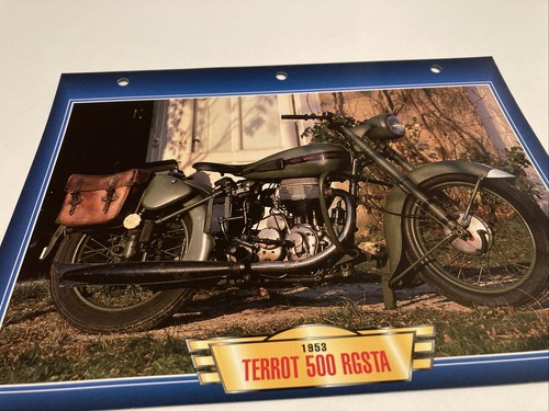 Terrot 500 rgsta 1953 fiche - rgsta,