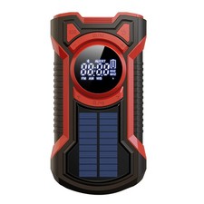 Radio Solaire à Manivelle Radio MéTéO Portable AM/FM/NOAA avec Lampe de Poc8236