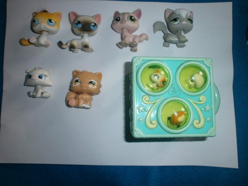 Lot lps littlest pet - lps, 6
