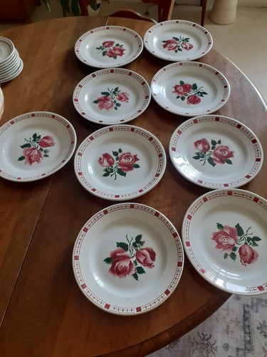 Assiettes anciennes - 9,