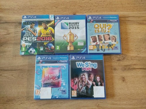 Lot jeux playstation 4 - 5, /