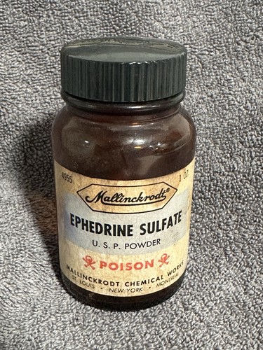 Antique amber ephedrine - amber,