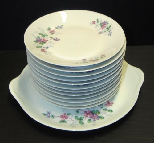 Service gateaux porcelaine - service,