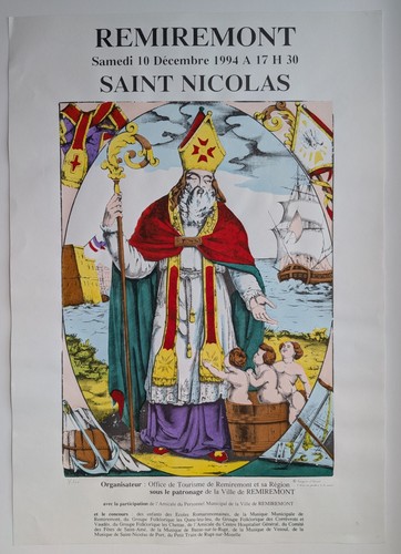 Affiche saint nicolas - -,