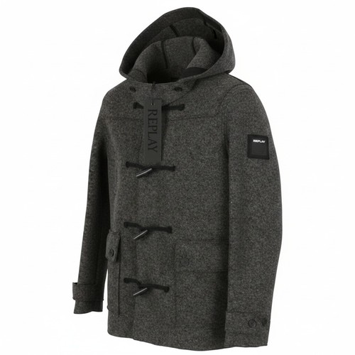 Replay manteau homme gris - replay,