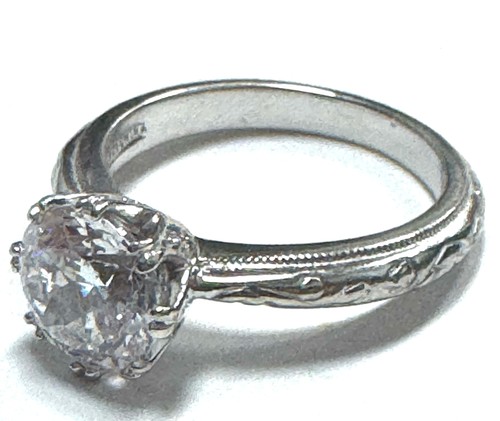 Tacori cubic zirconia ring - cubic,