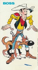 autocollant Lucky Luke  Morris Boss 1978