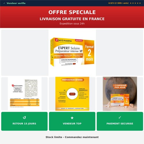 Forté pharma bronzage expert - forté,