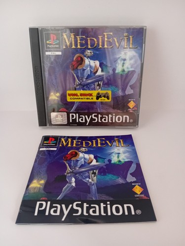Boite notice medievil ps1 - notice,