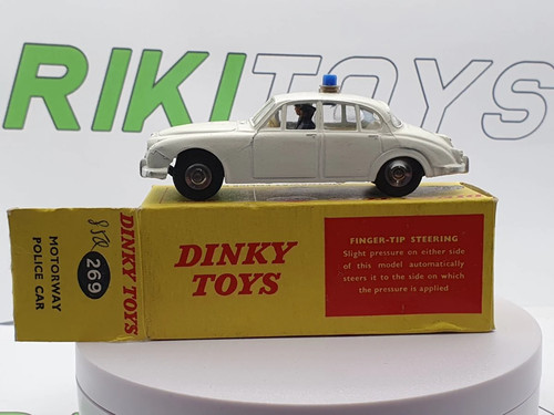 Jaguar mk2 police - police, dinky