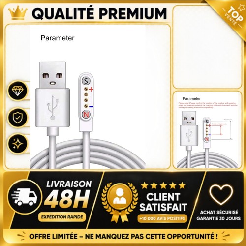Chargeur magnétique usb - chargeur,