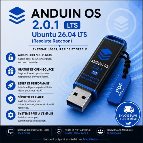 Clé usb anduin - clé,