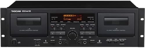 Tascam 202mkvii 202mk7 double - tascam,