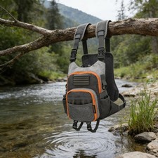 à dos de pêche à la mouche