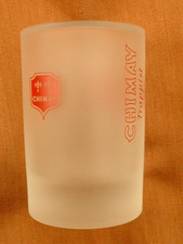 LOT DE 4 PHOTOPHORES BIERE CHIMAY - INSCRIPTION 2 FOIS