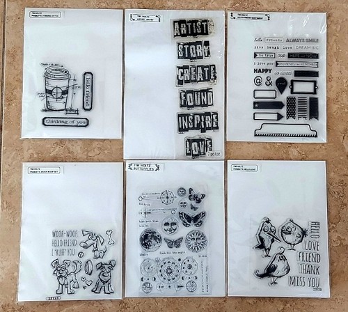 Lot tim holtz rubber - tim,