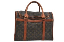 Authentic Louis Vuitton Monogram Sac Chien 40 Pet Carrier Bag Old Model LV 1442N