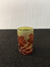 Vase soliflore E. Gallé h : 6.8 cm modèle3