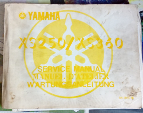 Manuel entretien yamaha - manuel, d'entretien