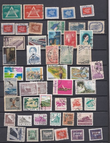 Chine lot 250 timbres - lot, de