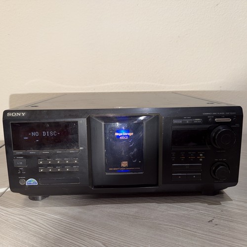 Sony cdp cx450 400 changer - cdp-cx450,