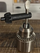 Emco COMPACT 5 Lathe M14x1 Drill Chuck 1/2 Capacity With Key