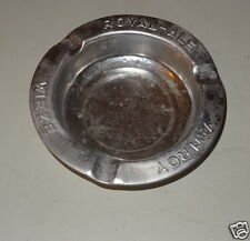 ANCIEN CENDRIER EN ALUMINIUM BIERE BELGE ROYAL-ALE VAN ROY WIEZE