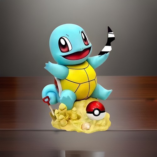 Figurine pokémon carapuce - figurine,