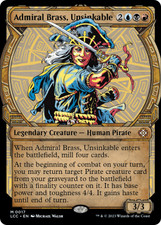 Magic MTG - Admiral Brass, Unsinkable - MINT/NMINT - EN - FOIL