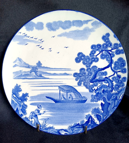 Assiette décorative xixème - assiette,