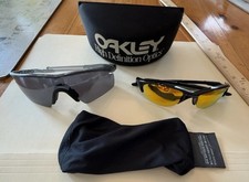 2 Pairs of Oakley Glasses w/Case-Made in the USA